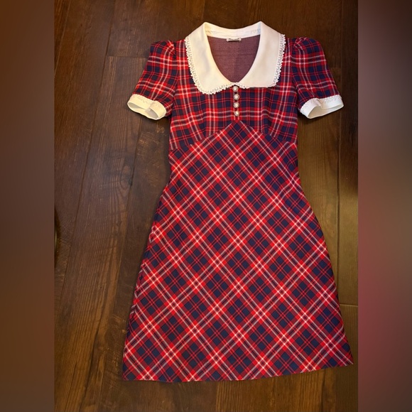 Miu Miu Plaid mini dress - Picture 2 of 6